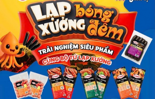 Bộ tứ Lạp xưởng đình đám nhà LC Foods - lạ mắt - ngon miệng