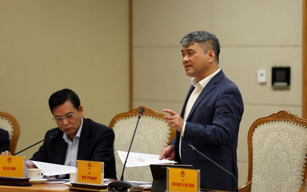 Thứ trưởng Bộ Tư pháp Nguyễn Thanh Tú phát biểu - Ảnh: VGP/Minh Khôi