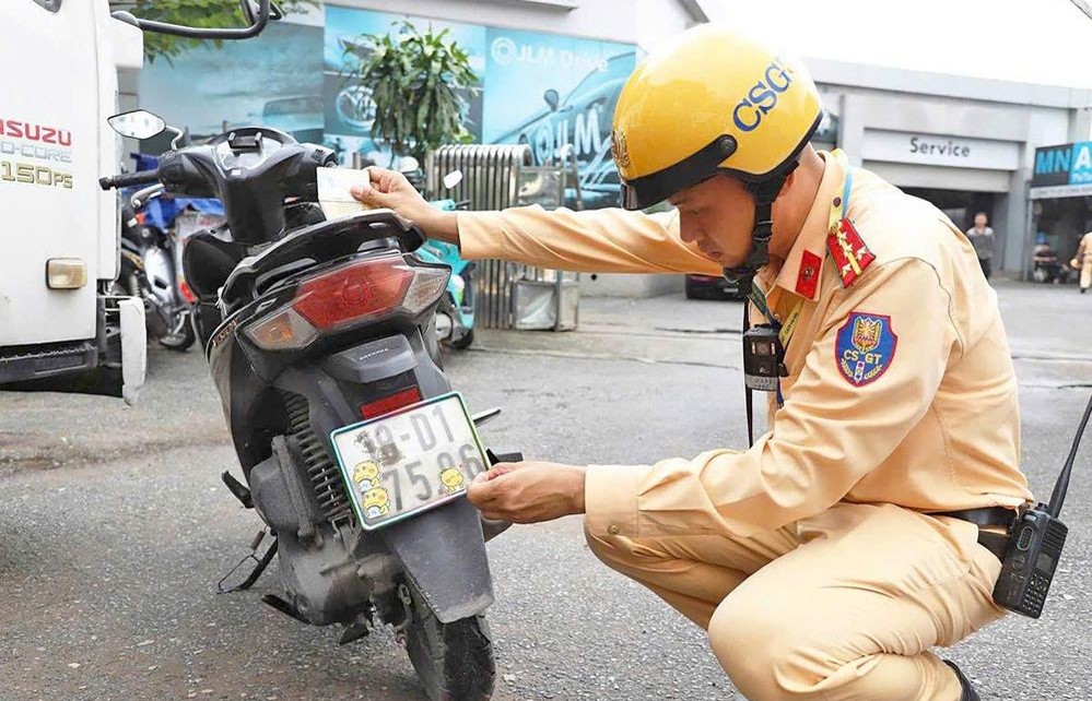 Xử lý nghiêm chiêu trò che biển số, né phạt nguội