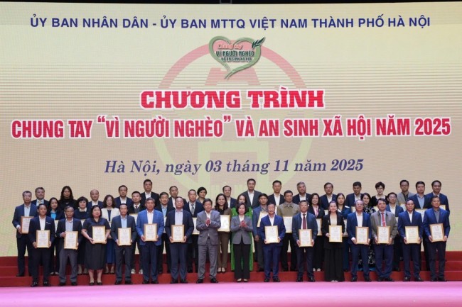 Tiếp nhận hơn 93 tỷ đồng chung tay vì người nghèo và an sinh xã hội năm 2025