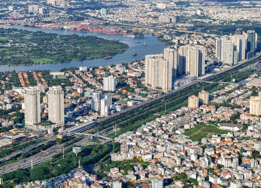 Các dự án hạ tầng kết nối sân bay Long Thành đang được tăng tốc hoàn thành. (Ảnh: Quỳnh Trần).