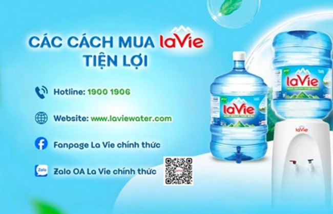 La Vie công bố cách thức mua hàng chính hãng trực tuyến nhanh chóng và tiện lợi