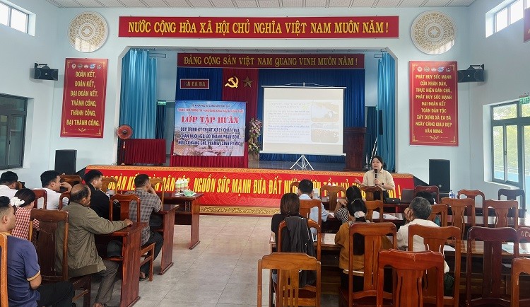 lớp tập huấn “Quy trình xử lý chất thải chăn nuôi heo, bò thành phân bón hữu cơ bằng chế phẩm vi sinh PYMIC”. lớp tập huấn “Quy trình xử lý chất thải chăn nuôi heo, bò thành phân bón hữu cơ bằng chế phẩm vi sinh PYMIC”.