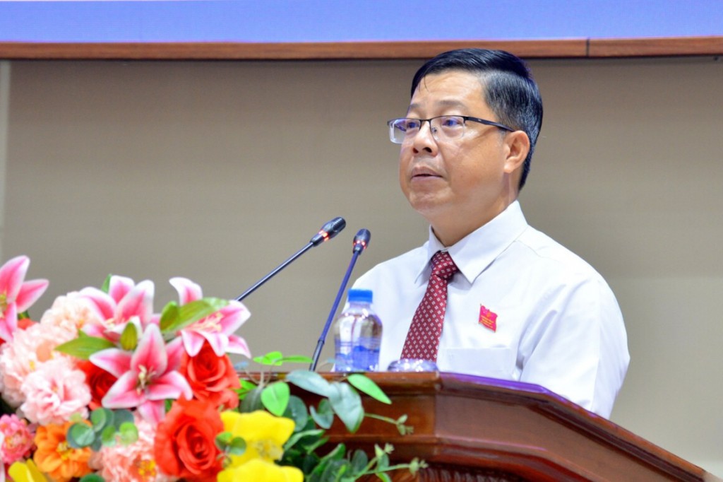 Ủy viên Ban Thường vụ Tỉnh ủy, Phó Chủ tịch HĐND tỉnh Trần Thanh Nguyên