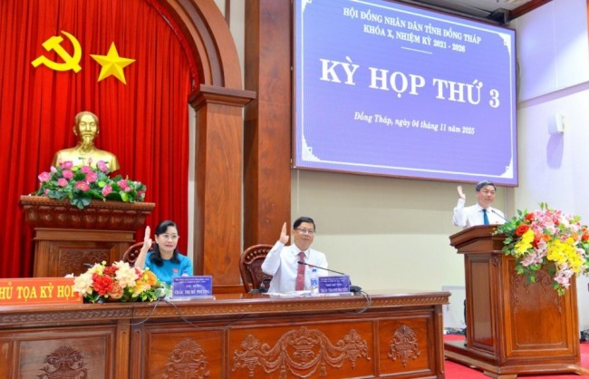 HĐND Đồng Tháp thông qua 11 nghị quyết thúc đẩy phát triển toàn diện
