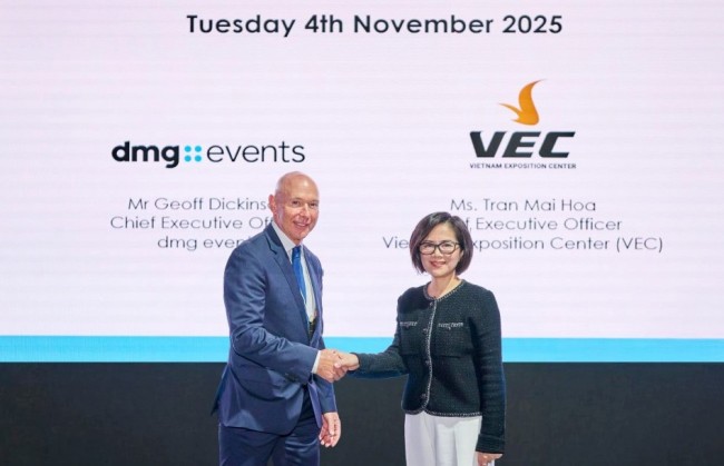 Trung tâm triển lãm Việt Nam (VEC) và dmg events hợp tác ra mắt hội nghị - triển lãm năng lượng toàn cầu