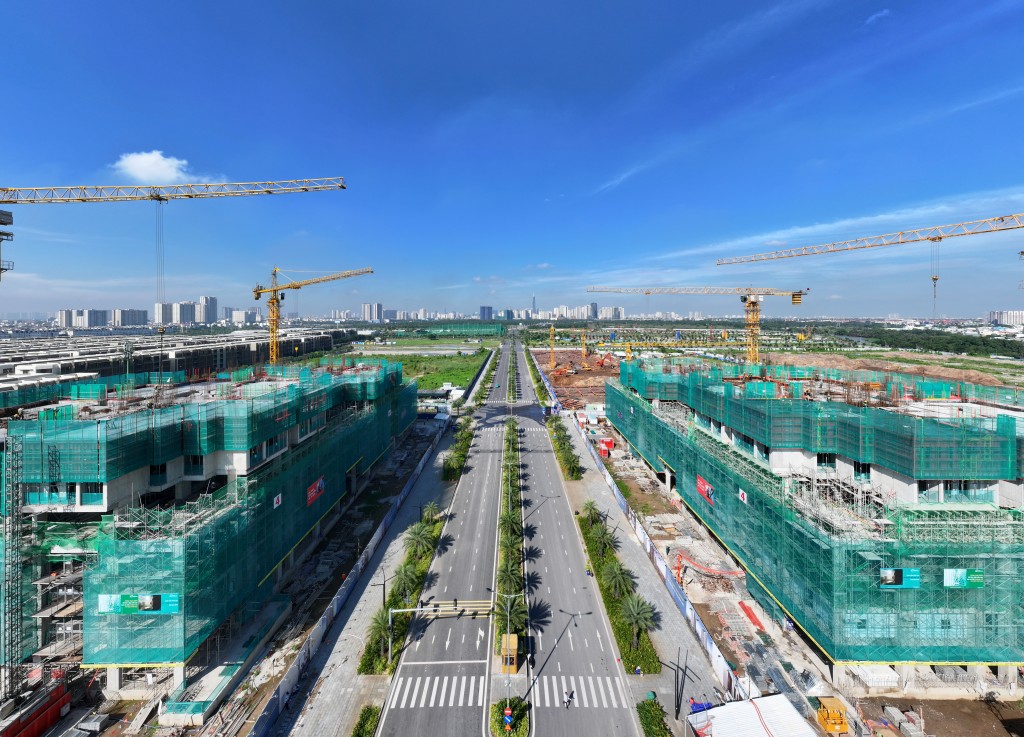 Đường Liên Phường xuyên tâm đô thị “tỷ đô” vẽ lại bản đồ giao