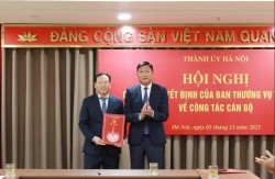 Đồng chí Phùng Xuân Dương làm Phó Trưởng ban Nội chính Thành ủy Hà Nội
