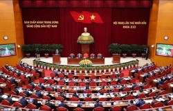 Thông cáo báo chí về ngày làm việc thứ nhất Hội nghị Trung ương 14 khóa XIII