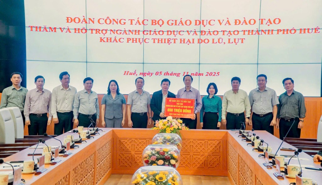 Ngành Giáo dục TP Huế thiệt hại trên 18 tỷ đồng sau mưa lũ