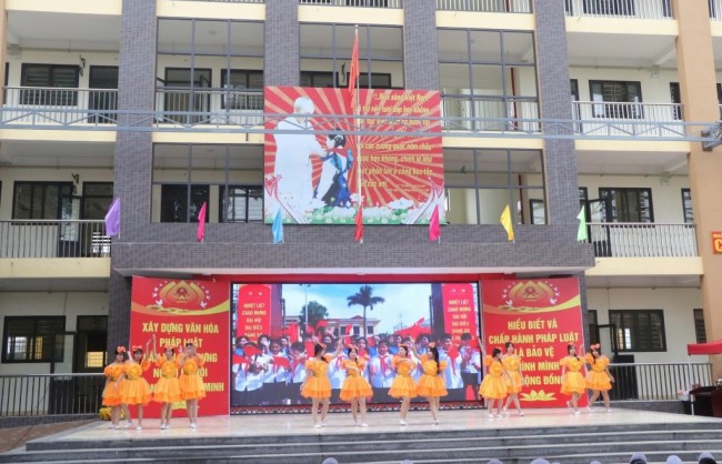 Lan tỏa tinh thần thượng tôn pháp luật trong học đường