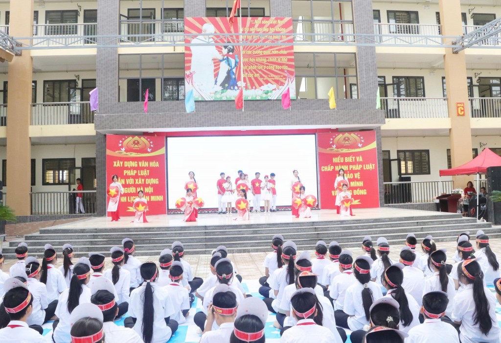 Lan tỏa tinh thần thượng tôn pháp luật trong học đường