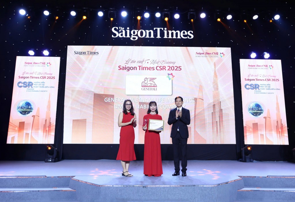 Đại diện Generali Việt Nam tại lễ trao giải Đại diện Generali Việt Nam tại lễ trao giải