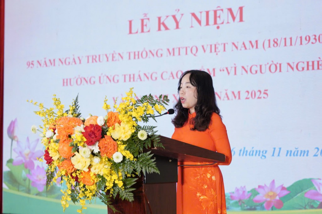 Chủ tịch Ủy ban MTTQ Việt Nam phường Hai Bà Trưng Nguyễn Hiền Phương Chủ tịch Ủy ban MTTQ Việt Nam phường Hai Bà Trưng Nguyễn Hiền Phương