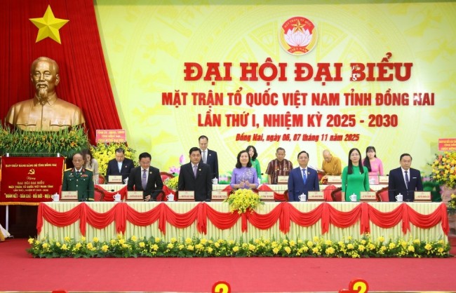 Khai mạc Đại hội đại biểu MTTQ Việt Nam tỉnh Đồng Nai