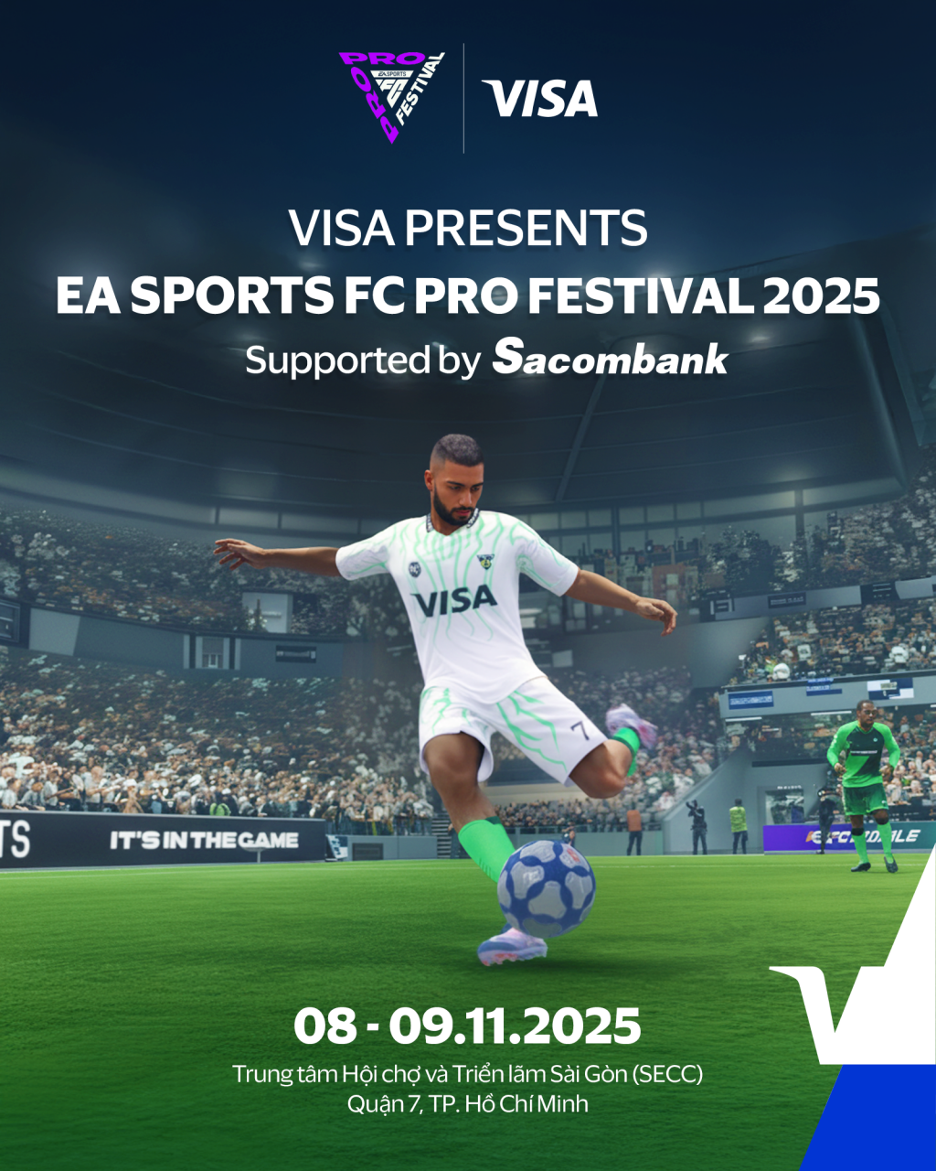 Visa đồng hành cùng EA Sports mang tới FC Pro Festival lần đầu tiên tại Việt Nam