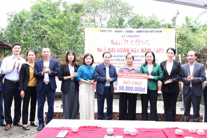 Ngôi nhà “Đại đoàn kết” ấm tình người ở xã Vân Đình