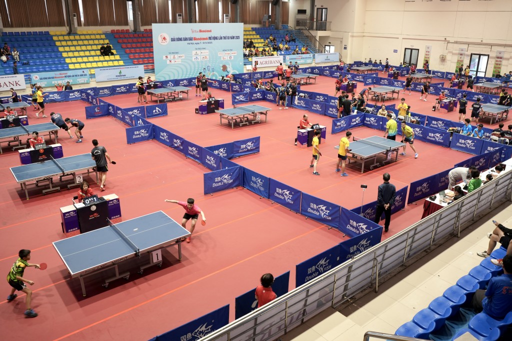 Chính thức khởi tranh Giải Bóng bàn Báo Hànộimới lần thứ XII năm 2025 Chính thức khởi tranh Giải Bóng bàn Báo Hànộimới lần thứ XII năm 2025