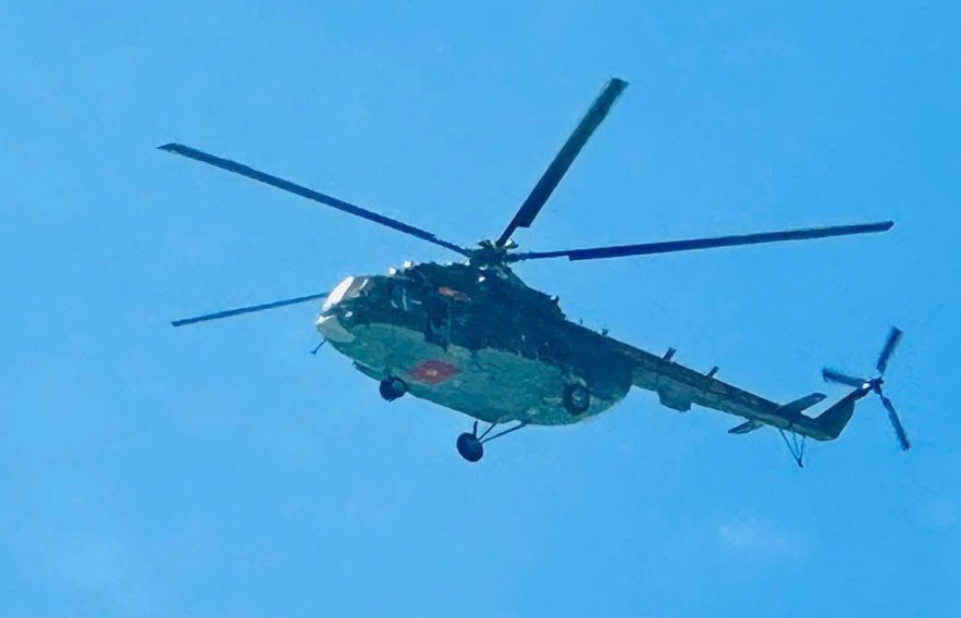 Quảng Ngãi: Điều trực thăng tìm kiếm 3 người mất tích