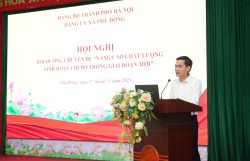 Tiếp tục đổi mới, nâng cao chất lượng sinh hoạt chi bộ trong giai đoạn mới