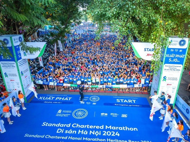 Standard Chartered Marathon Di sản Hà Nội 2025 vì môi trường không khói thuốc Standard Chartered Marathon Di sản Hà Nội 2025 vì môi trường không khói thuốc