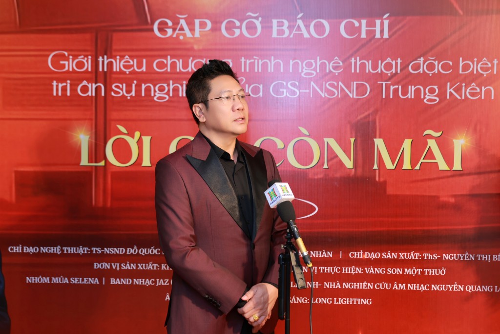 TS.NSND Quốc Hưng, Giám đốc HVANQGVN chia sẻ về ý nghĩa của chương trình TS.NSND Quốc Hưng, Giám đốc HVANQGVN chia sẻ về ý nghĩa của chương trình