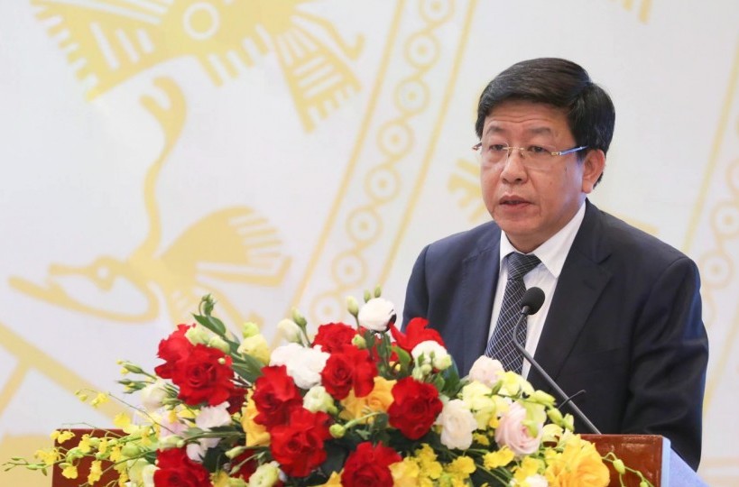 Đồng chí Dương Đức Tuấn điều hành công việc của UBND TP Hà Nội