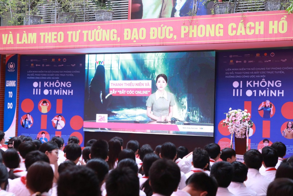 Dạy học sinh an toàn mạng: Bắt đầu từ cú chạm có trách nhiệm Dạy học sinh an toàn mạng: Bắt đầu từ cú chạm có trách nhiệm