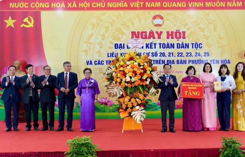 Đoàn kết, đồng lòng xây dựng phường Yên Hòa văn minh, sạch đẹp