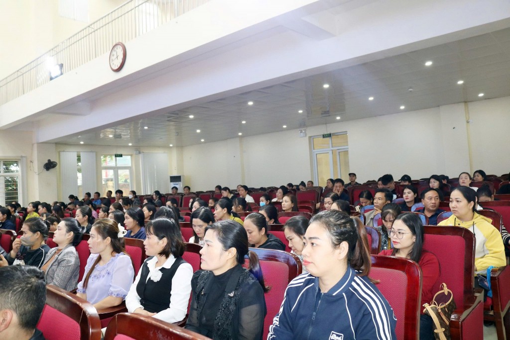 Các học viên tại Hội nghị tập huấn