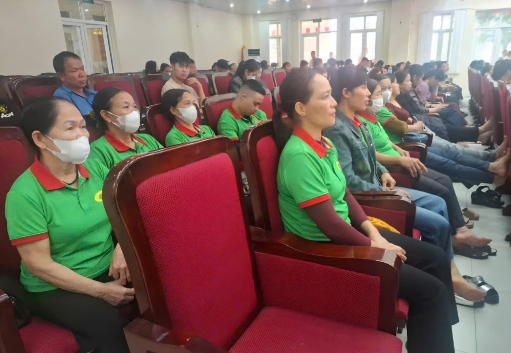 Các học viên tại Hội nghị tập huấn