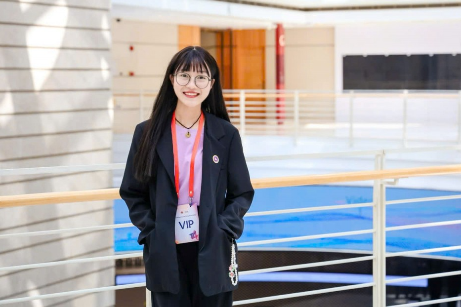 Nữ sinh Khoa học công nghệ Việt Nam 2025 Mai Thị Phượng