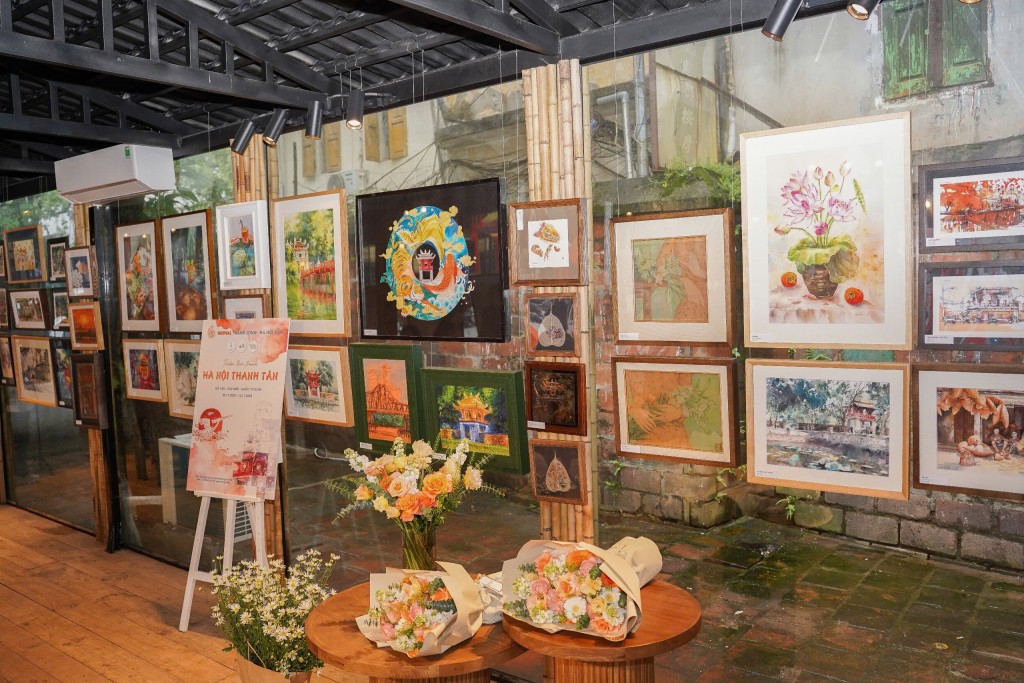 Những tác phẩm được trưng bày tại triển lãm