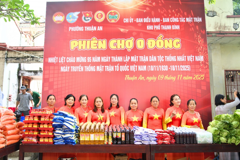 Tinh thần đoàn kết - nhân ái lan tỏa khắp phường Thuận An Tinh thần đoàn kết - nhân ái lan tỏa khắp phường Thuận An