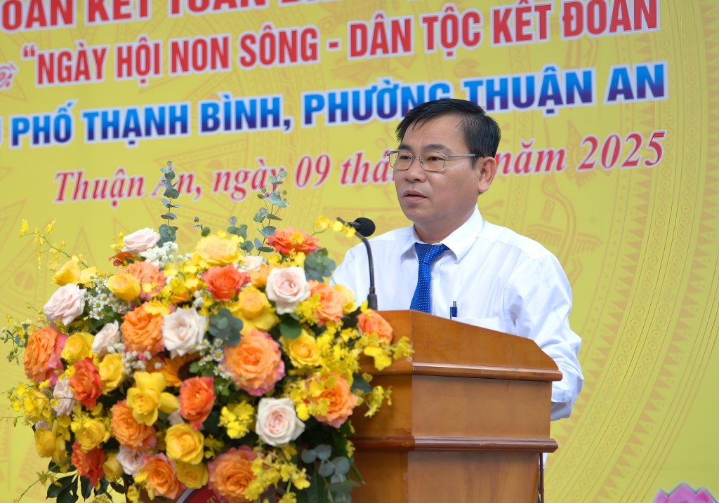 Tinh thần Đại đoàn kết toàn dân tộc lan tỏa tại phường Thuận An Tinh thần Đại đoàn kết toàn dân tộc lan tỏa tại phường Thuận An