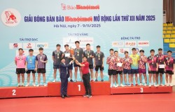Dư âm những trận cầu đỉnh cao tại Giải Bóng bàn Báo Hànộimới
