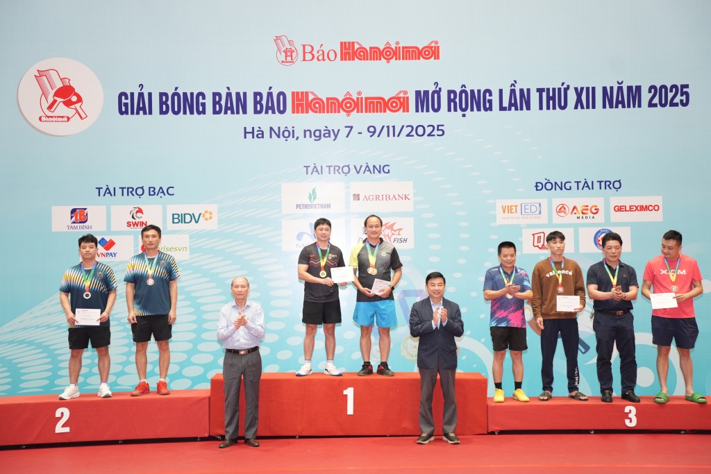 Dư âm những trận cầu đỉnh cao tại Giải Bóng bàn Báo Hànộimới Dư âm những trận cầu đỉnh cao tại Giải Bóng bàn Báo Hànộimới