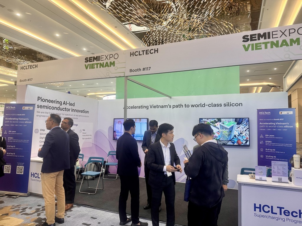 HCLTech là một trong những nhà tài trợ tại SEMIEXPO Vietnam 2025 HCLTech là một trong những nhà tài trợ tại SEMIEXPO Vietnam 2025
