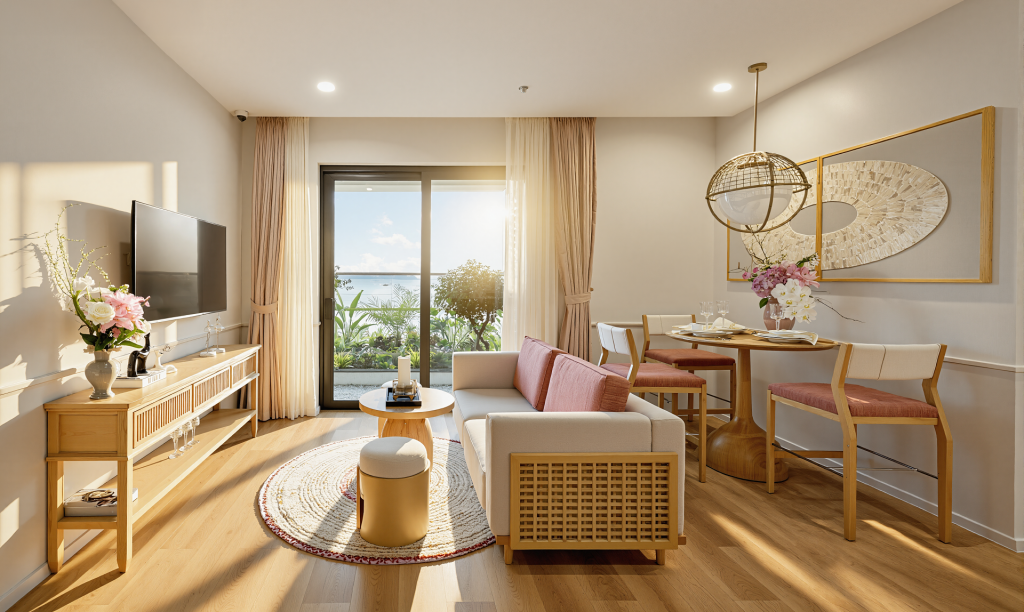 Sun Centro Town với đa dạng loại hình căn hộ, đáp ứng nhu cầu an cư nghỉ dưỡng và đầu tư lưu trú. Ảnh: Sun Property.