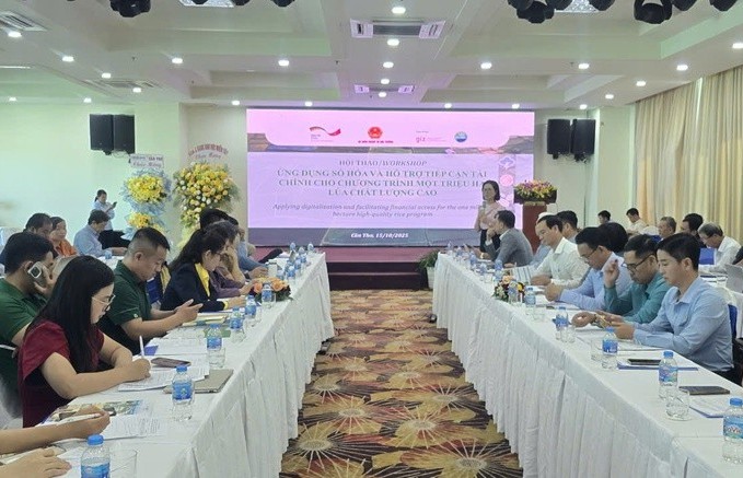 Ứng dụng số hóa, hỗ trợ tiếp cận tài chính cho Đề án 1 triệu hecta lúa chất lượng cao, phát thải thấp