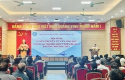BHXH thành phố Hà Nội hưởng ứng Ngày Pháp luật Việt Nam năm 2025