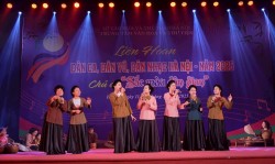 Liên hoan dân ca, dân vũ vun đắp bản sắc người Hà Nội