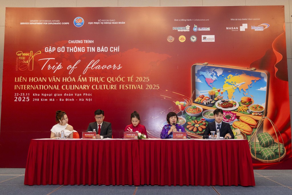 Ban tổ chức thông tin về Liên hoan Văn hóa Ẩm thực Quốc tế 2025