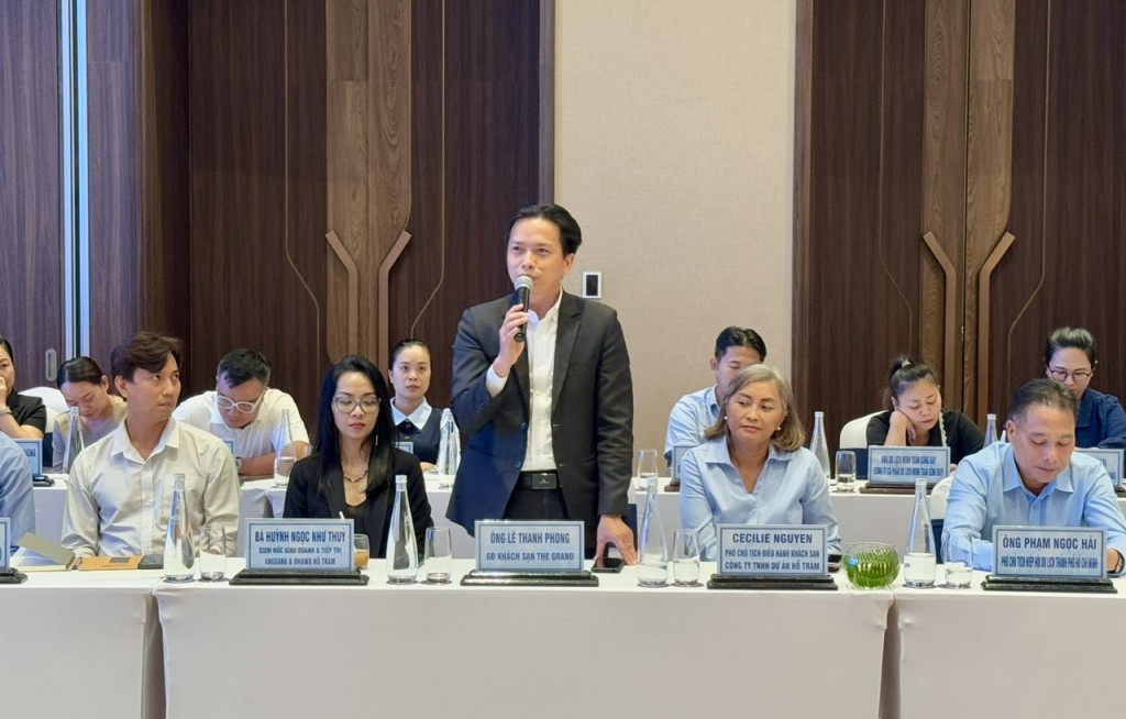 ông Lê Thanh Phong, Giám đốc khách sạn The Grand