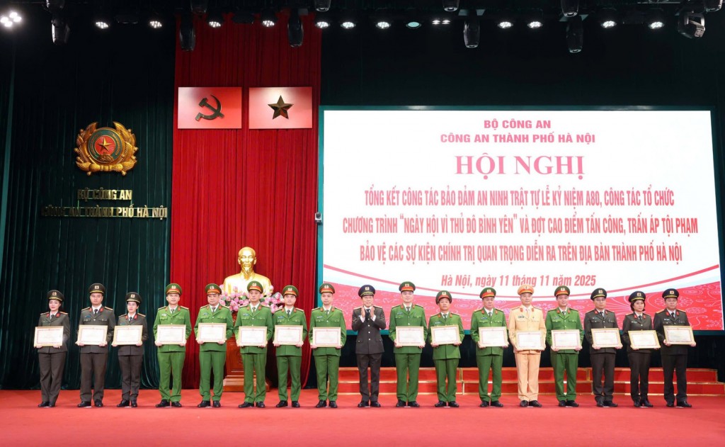 Khẳng định bản lĩnh, sức mạnh, uy tín, thương hiệu của Công an Thủ đô