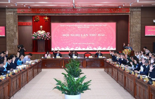 Ban Chấp hành Đảng bộ TP Hà Nội họp bàn 9 nội dung quan trọng