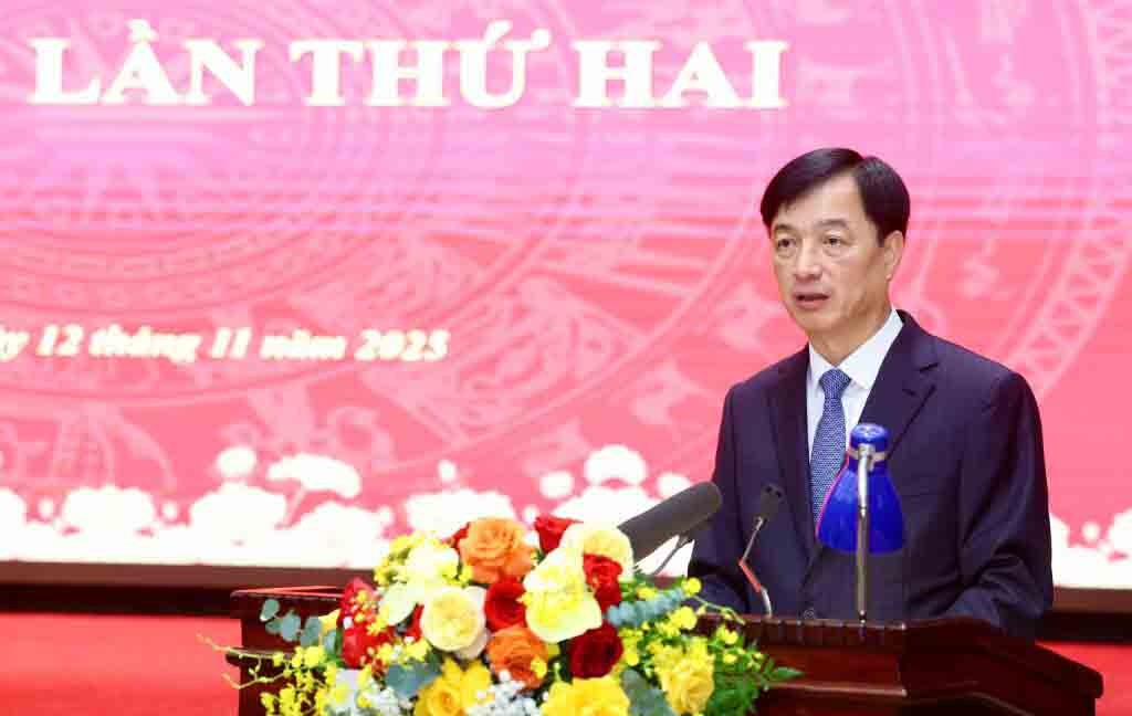 Bí thư Thành uỷ Nguyễn Duy Ngọc phát biểu khai mạc hội nghị Bí thư Thành uỷ Nguyễn Duy Ngọc phát biểu khai mạc hội nghị