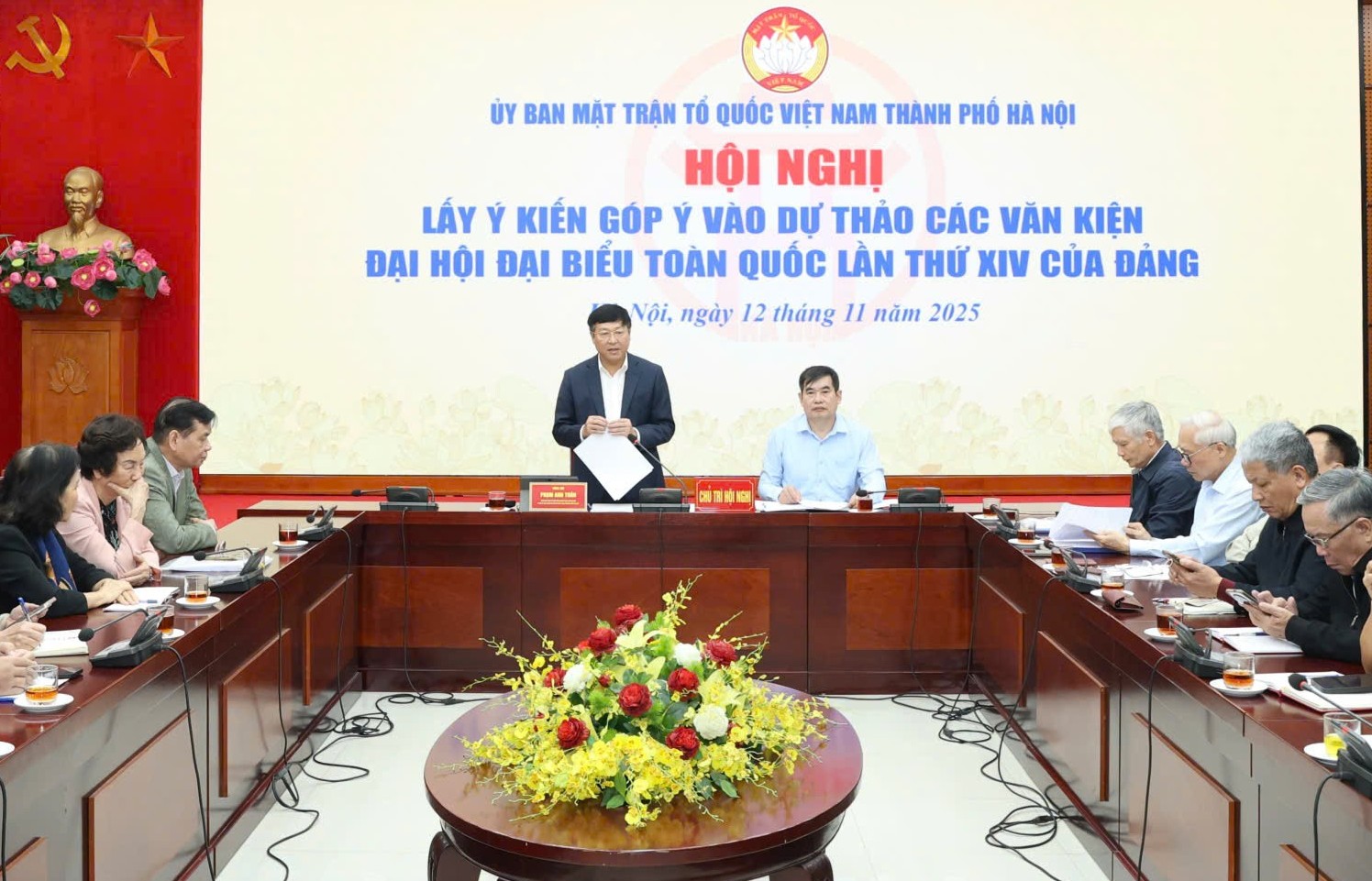 Tâm huyết góp ý vào dự thảo văn kiện Đại hội XIV của Đảng