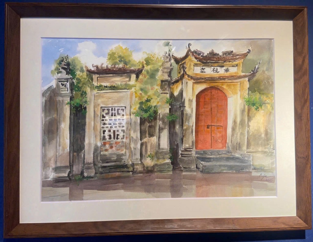 Tác phẩm trưng bày tại triển lãm Tác phẩm trưng bày tại triển lãm