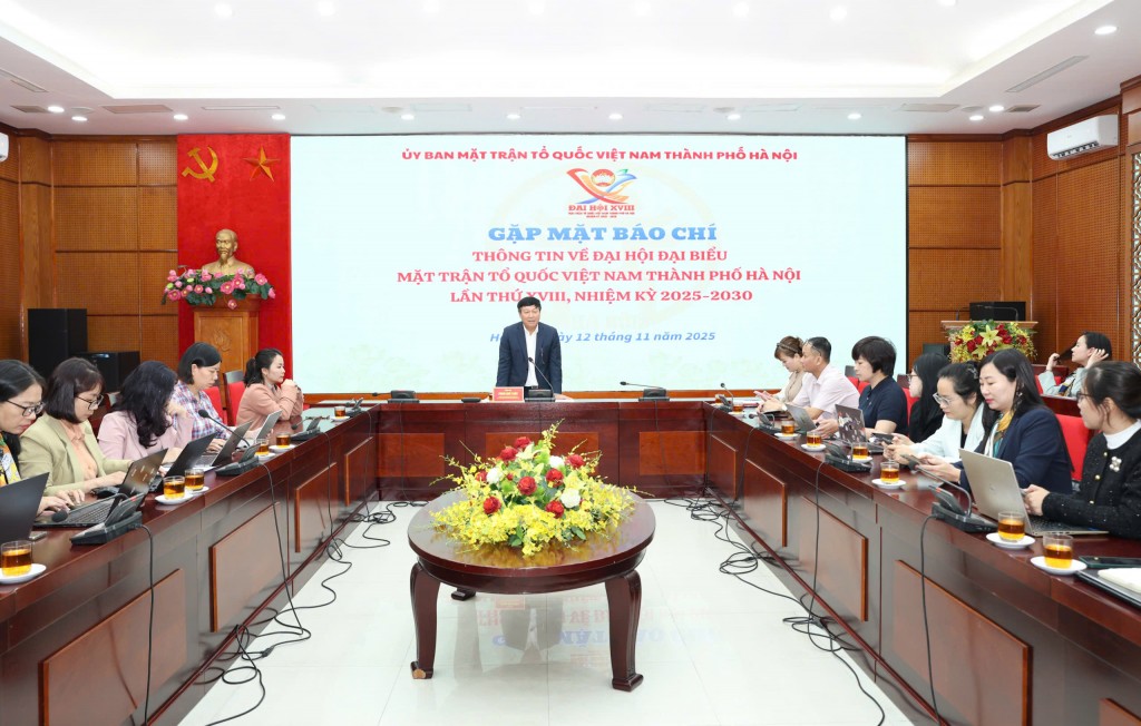 Đại hội MTTQ Việt Nam TP Hà Nội diễn ra từ ngày 17-18/11